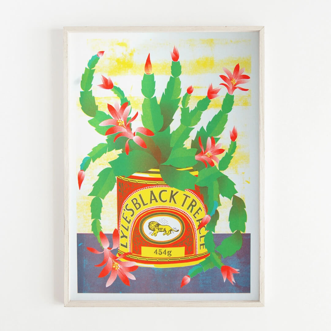 Black Treacle A3 Risograph Print