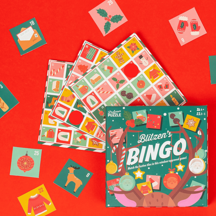 Blitzen's Festive Bingo