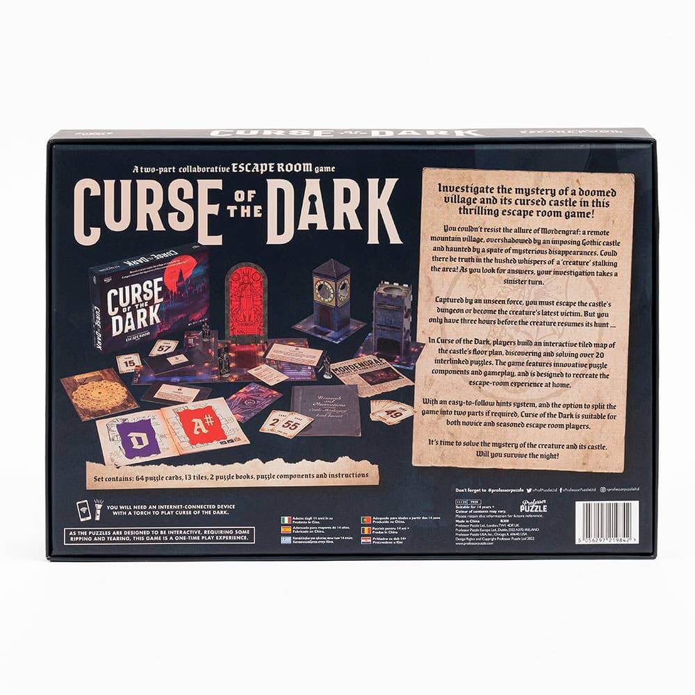 Curse Of The Dark Escape Room Game