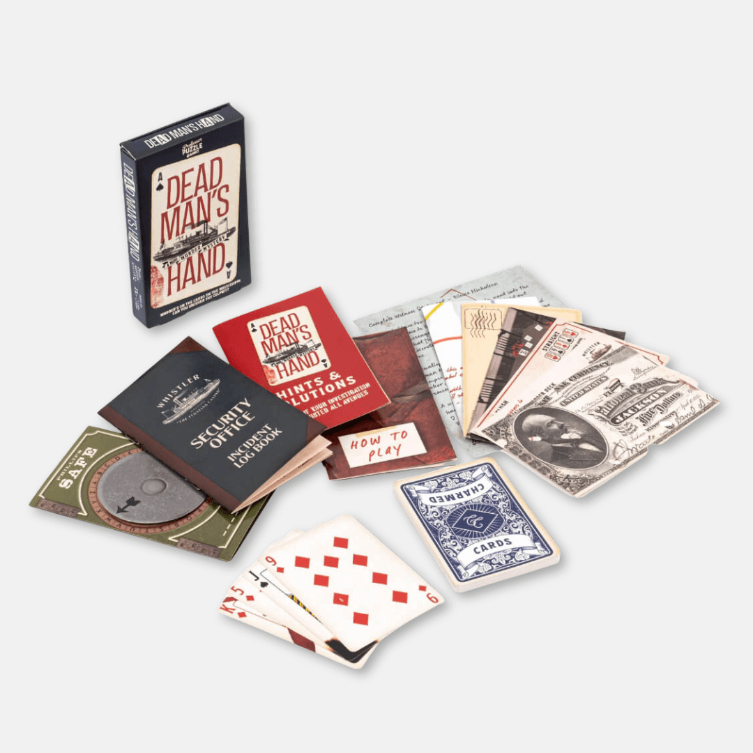 Dead Man's Hand Mini Murder Mystery Game