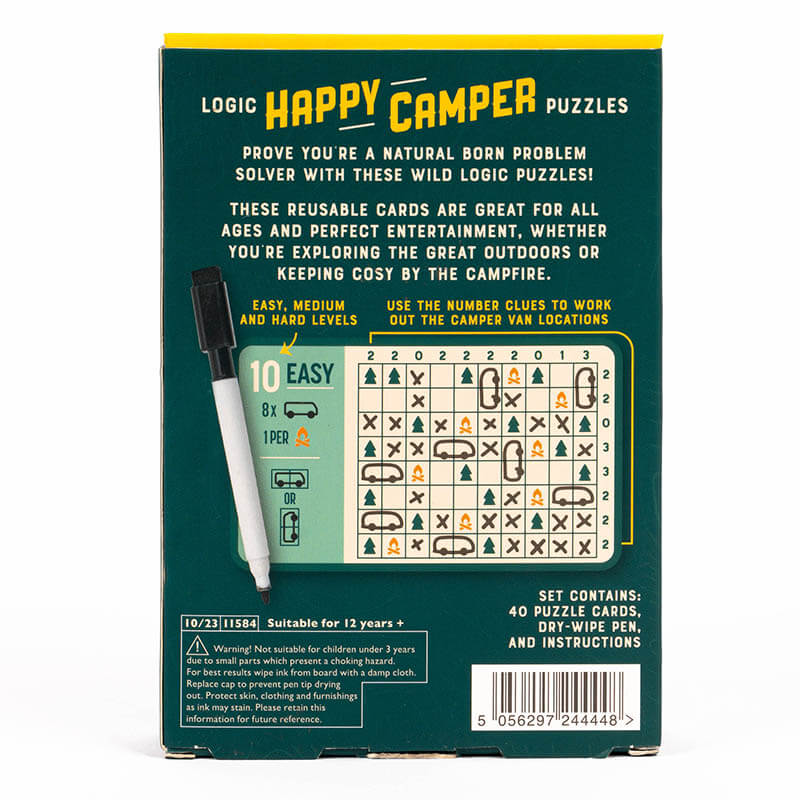 Happy Camper Logic Puzzles