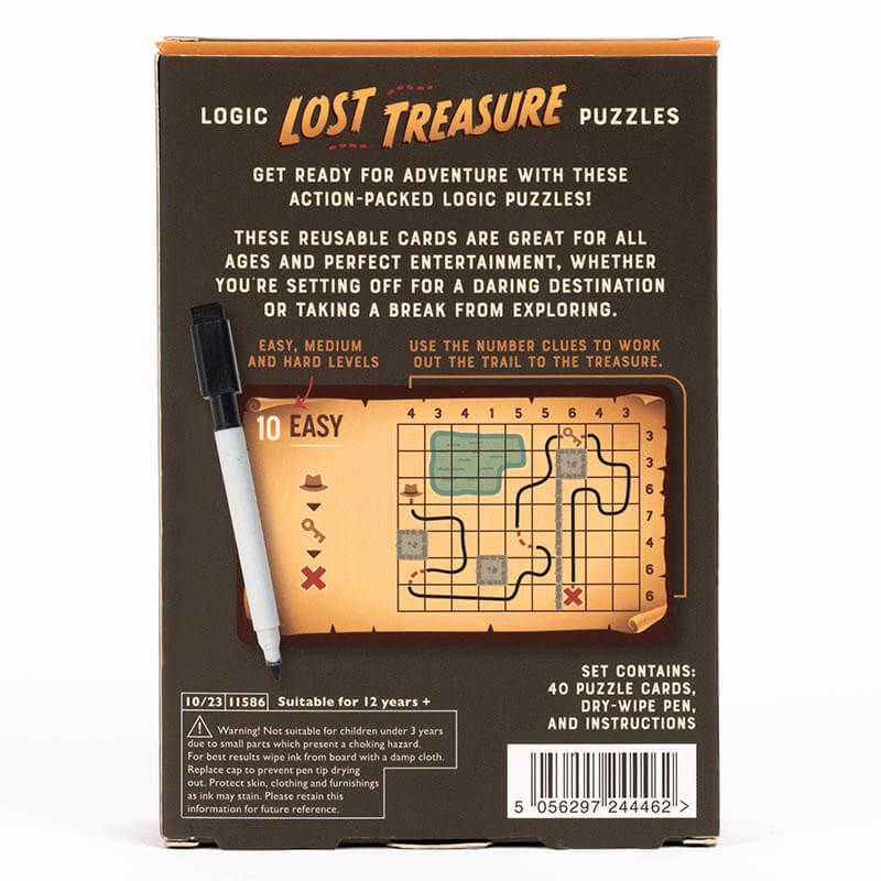Lost Treasure Logic Puzzles