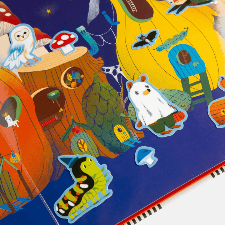 Pumpkin Village Sticker Play
