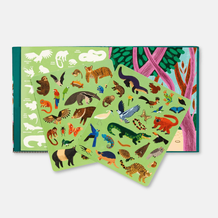 Rainforest Sticker Play