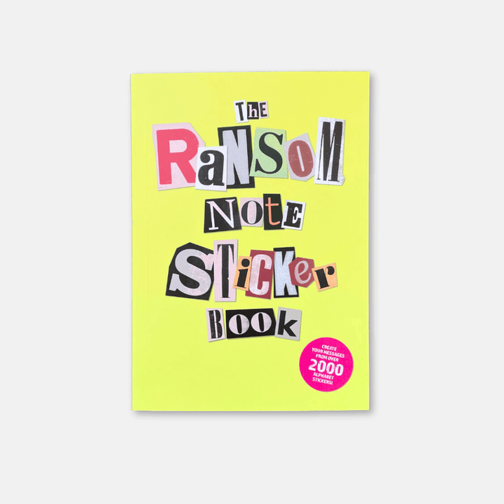 The Ransom Note Sticker Book