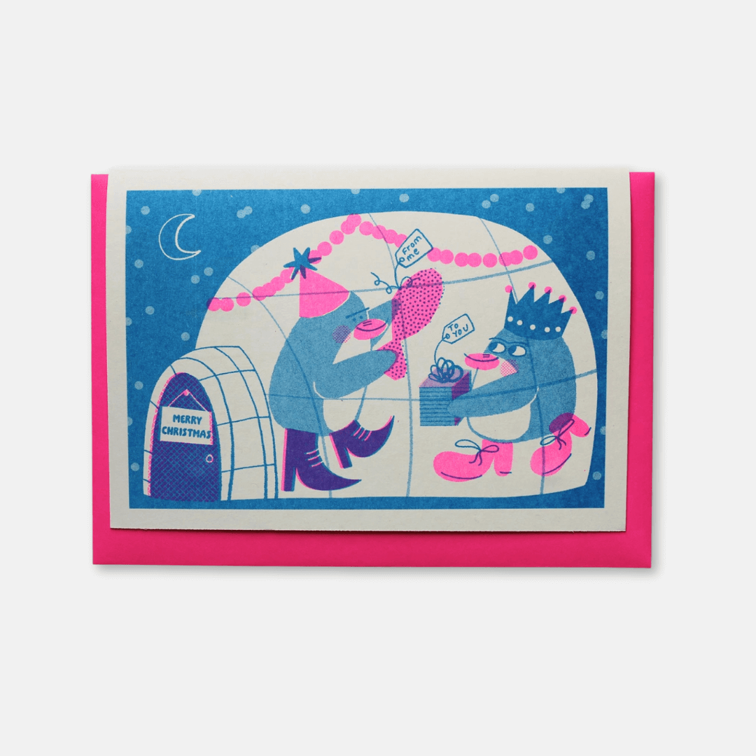 Igloo Greetings Card