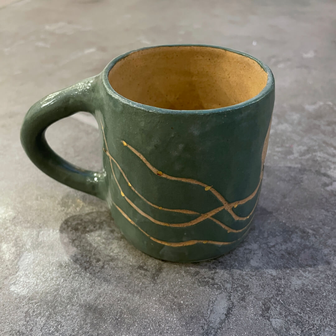 Green Octo Mug