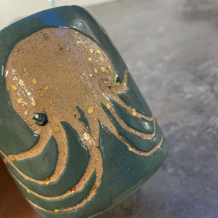 Green Octo Mug