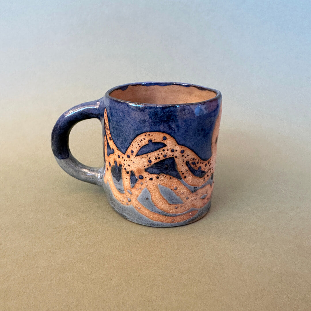 Blue Octo Mug