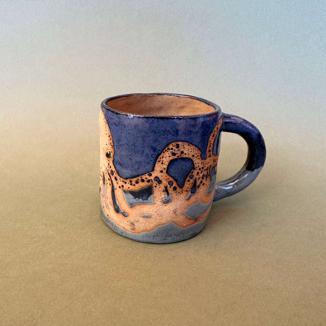 Blue Octo Mug