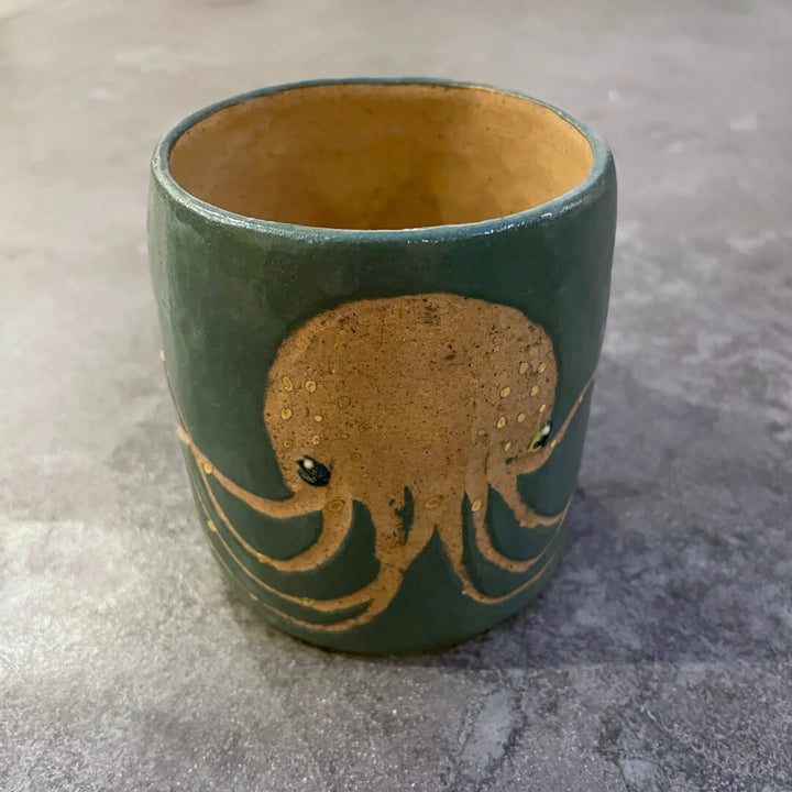 Green Octo Mug