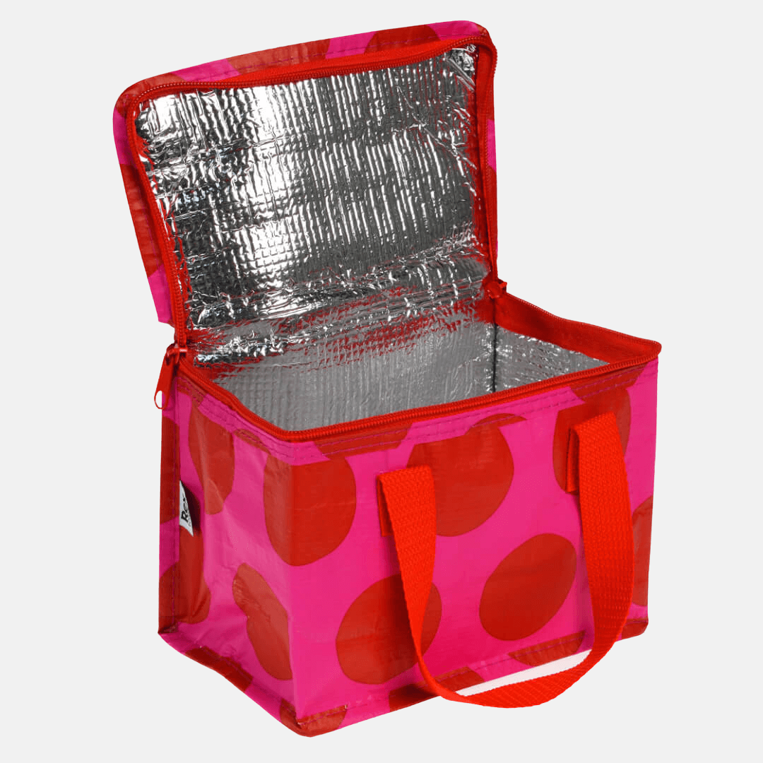 Pink & Red Lunch Bag