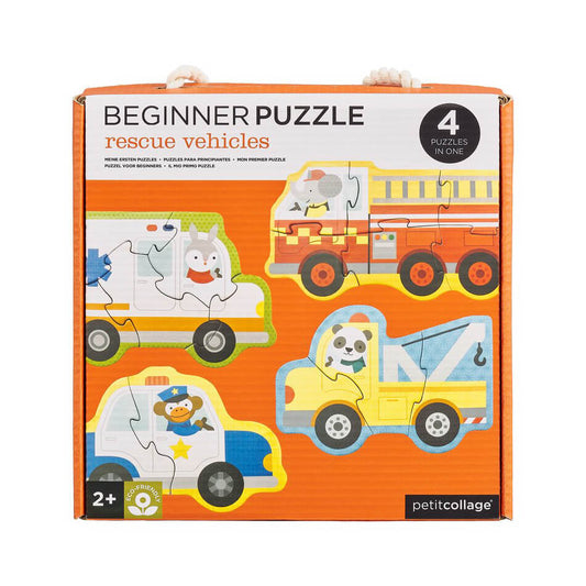 Rescue Vehicles Beginners Puzzle Set