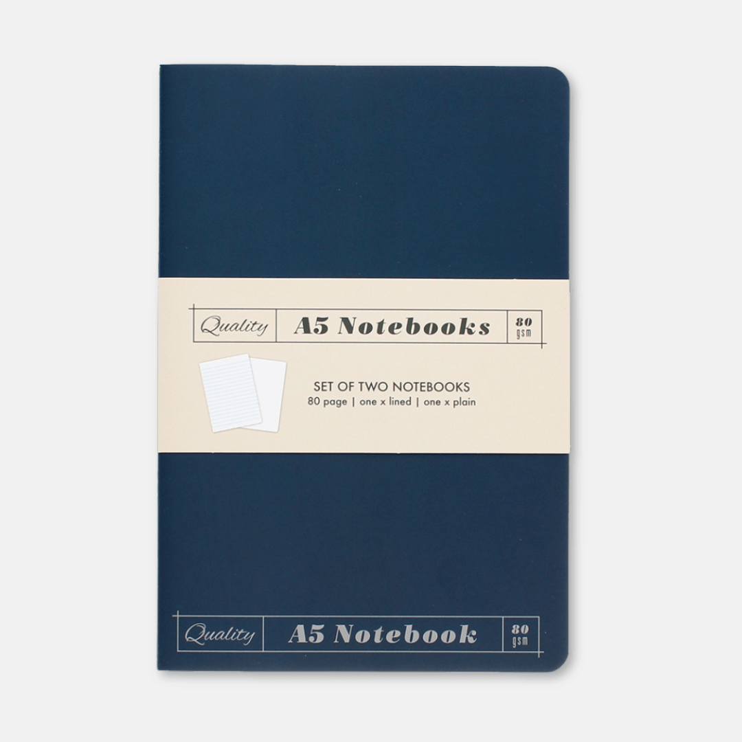 Set of A5 Notebooks