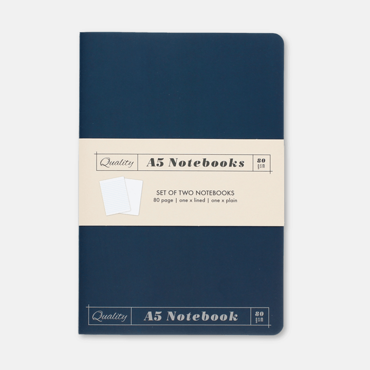 Set of A5 Notebooks