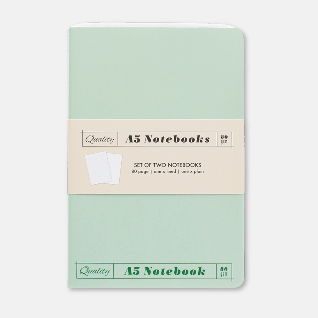 Set of A5 Notebooks