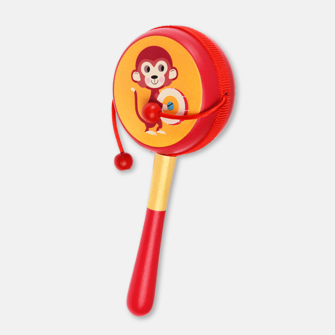 Animal Band Rattle Drum