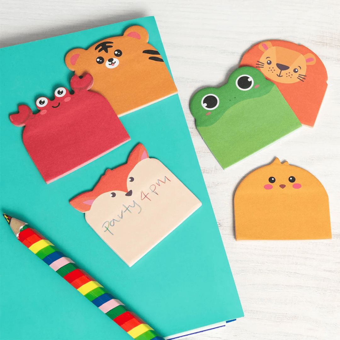 Animal Shaped Sticky Notes