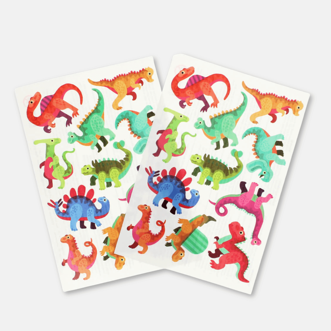 Colourful Dinosaur Temporary Tattoos