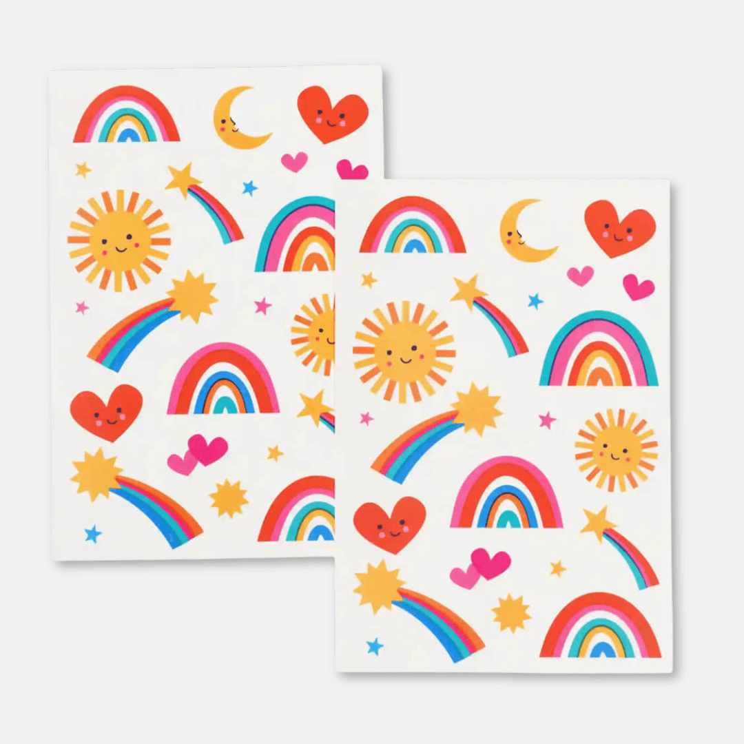 Cosmic Love Temporary Tattoos Pack