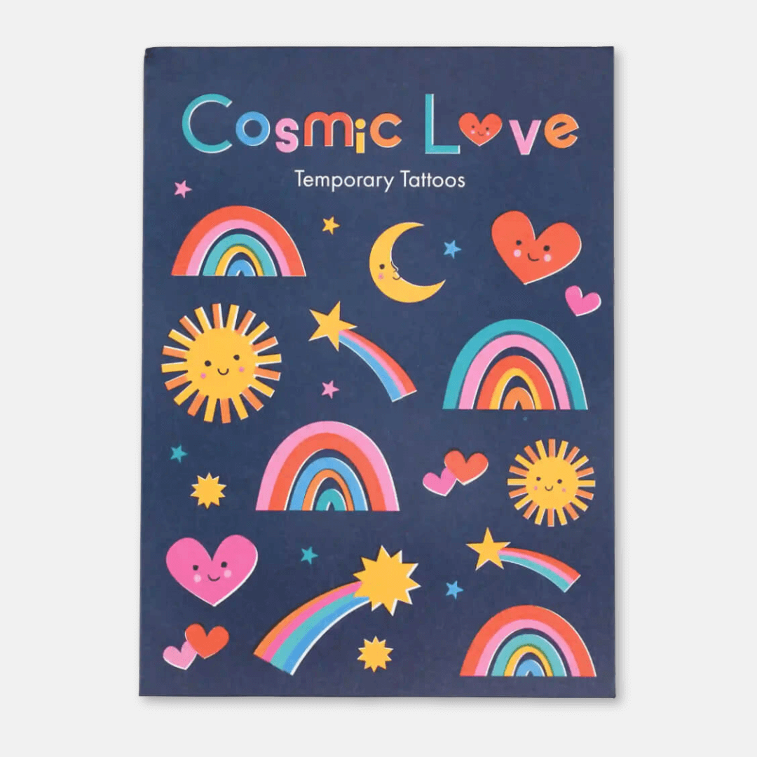 Cosmic Love Temporary Tattoos Pack