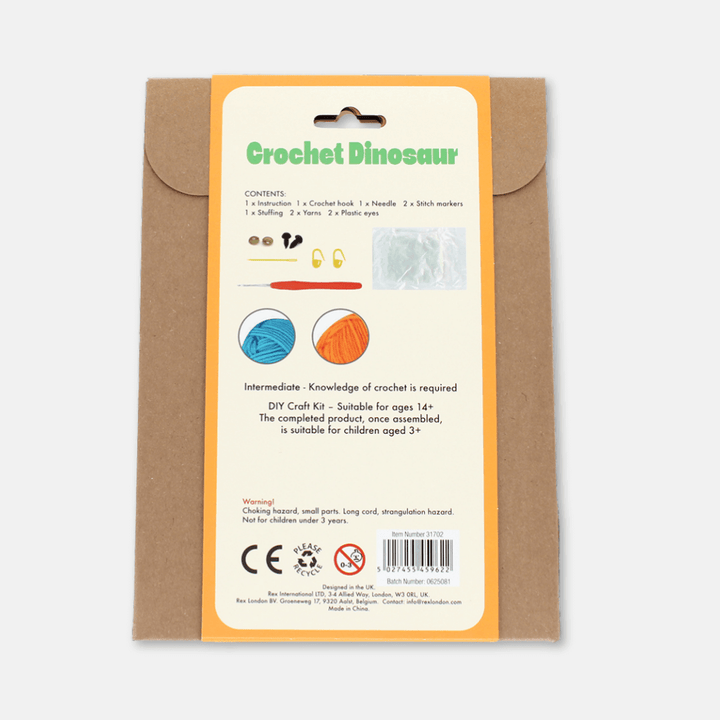 Dinosaur Crochet Kit