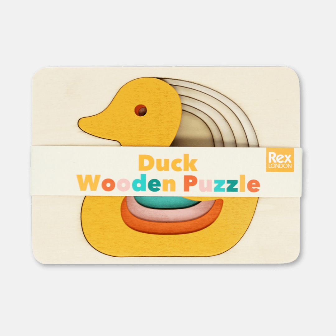 Wooden Duck Layered Puzzle