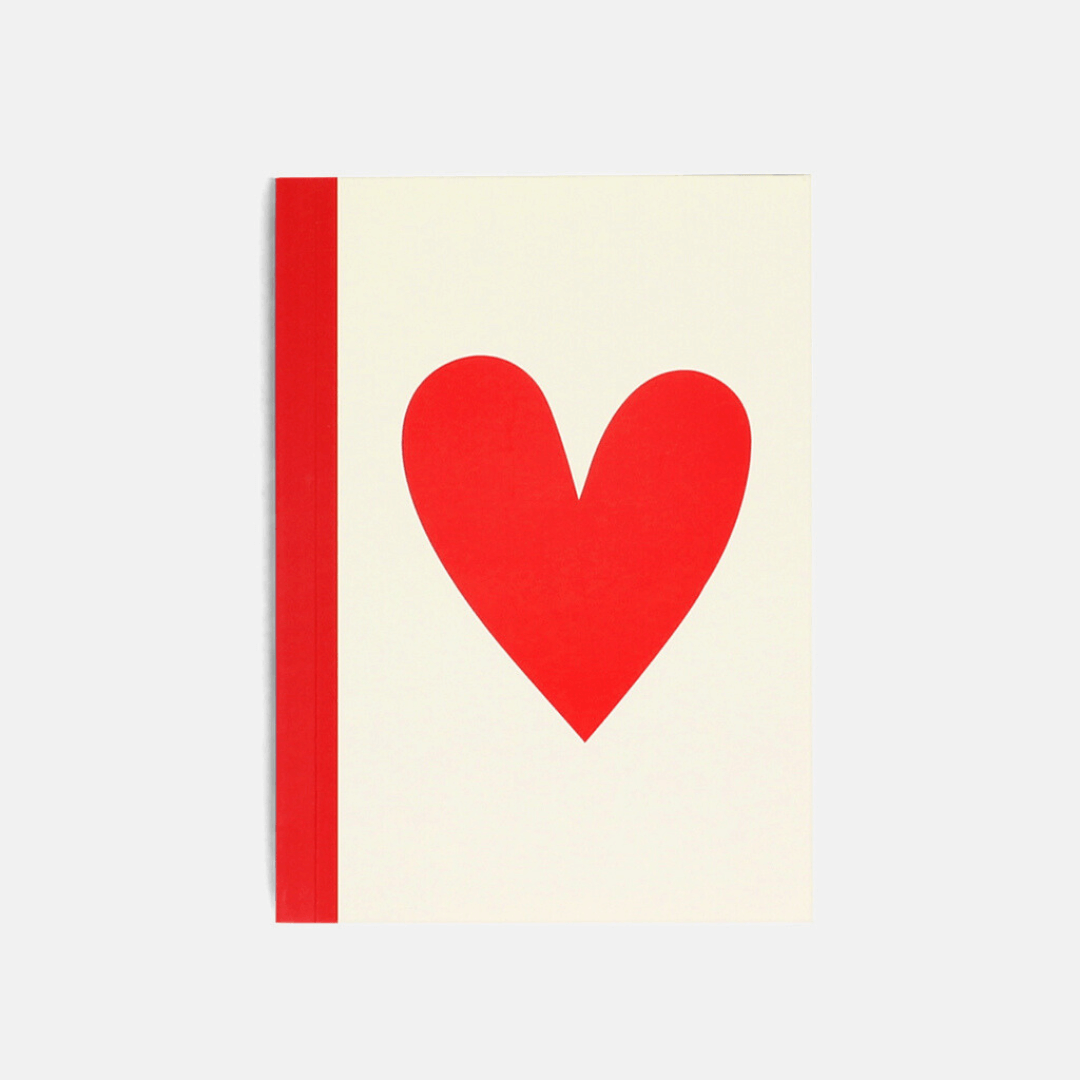 Heart A6 Notebook