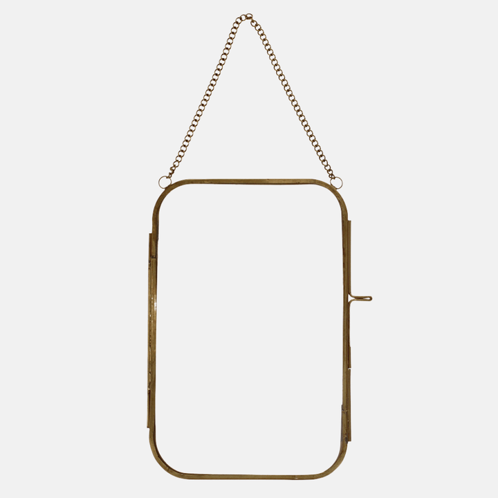 Rounded Brass Hanging Frames