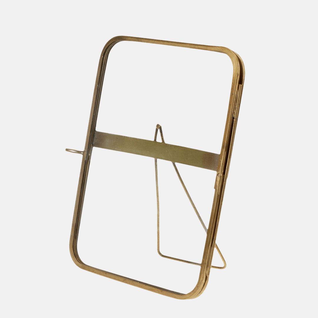 Rounded Brass Standing Frames