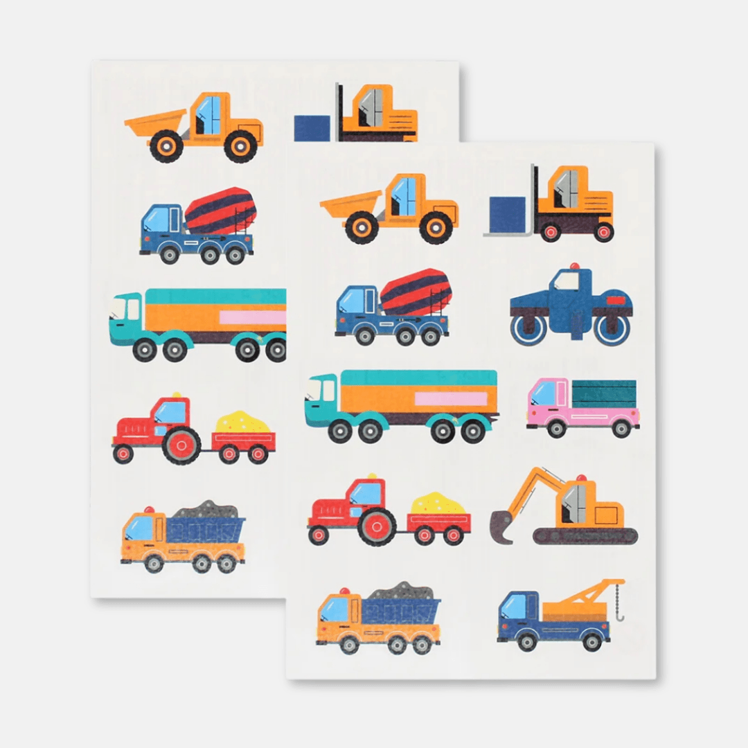 Little Trucks Temporary Tattoos