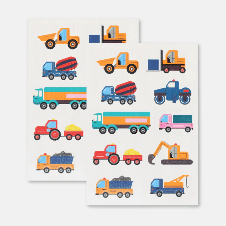 Little Trucks Temporary Tattoos