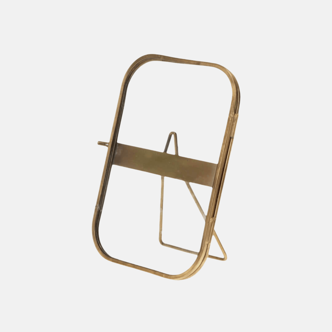 Rounded Brass Standing Frames