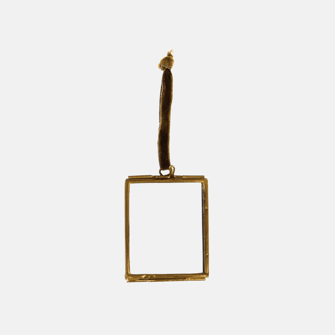 Mini Brass Hanging Frame