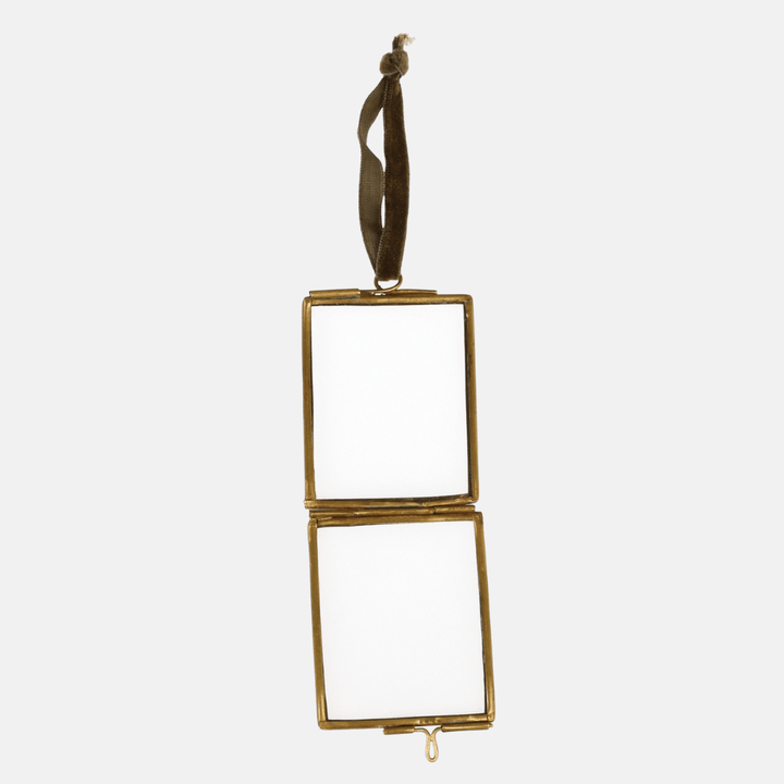 Mini Brass Hanging Frame