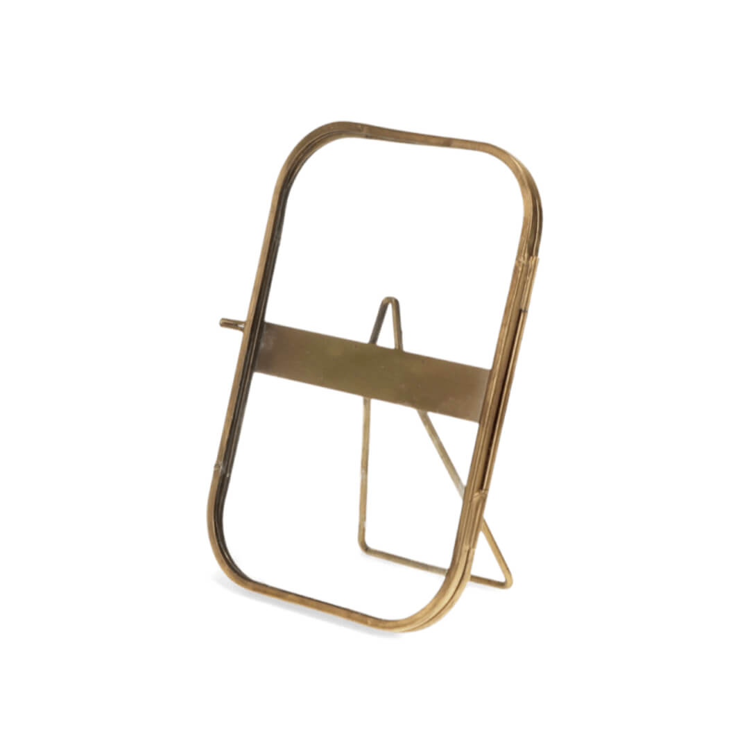 Rounded Brass Standing Frames