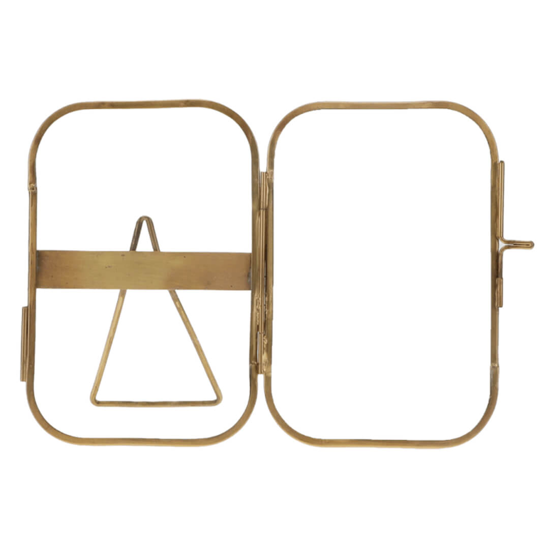 Rounded Brass Standing Frames