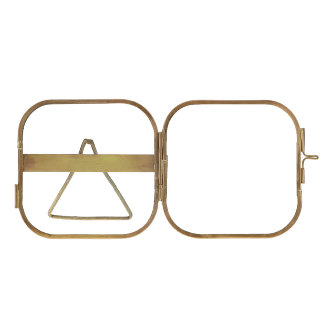 Rounded Brass Standing Frames