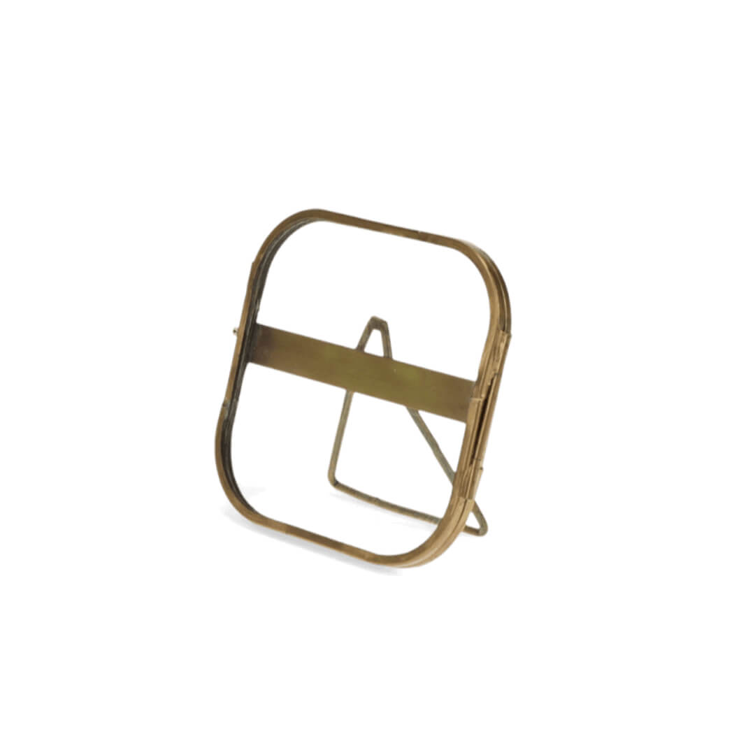 Rounded Brass Standing Frames