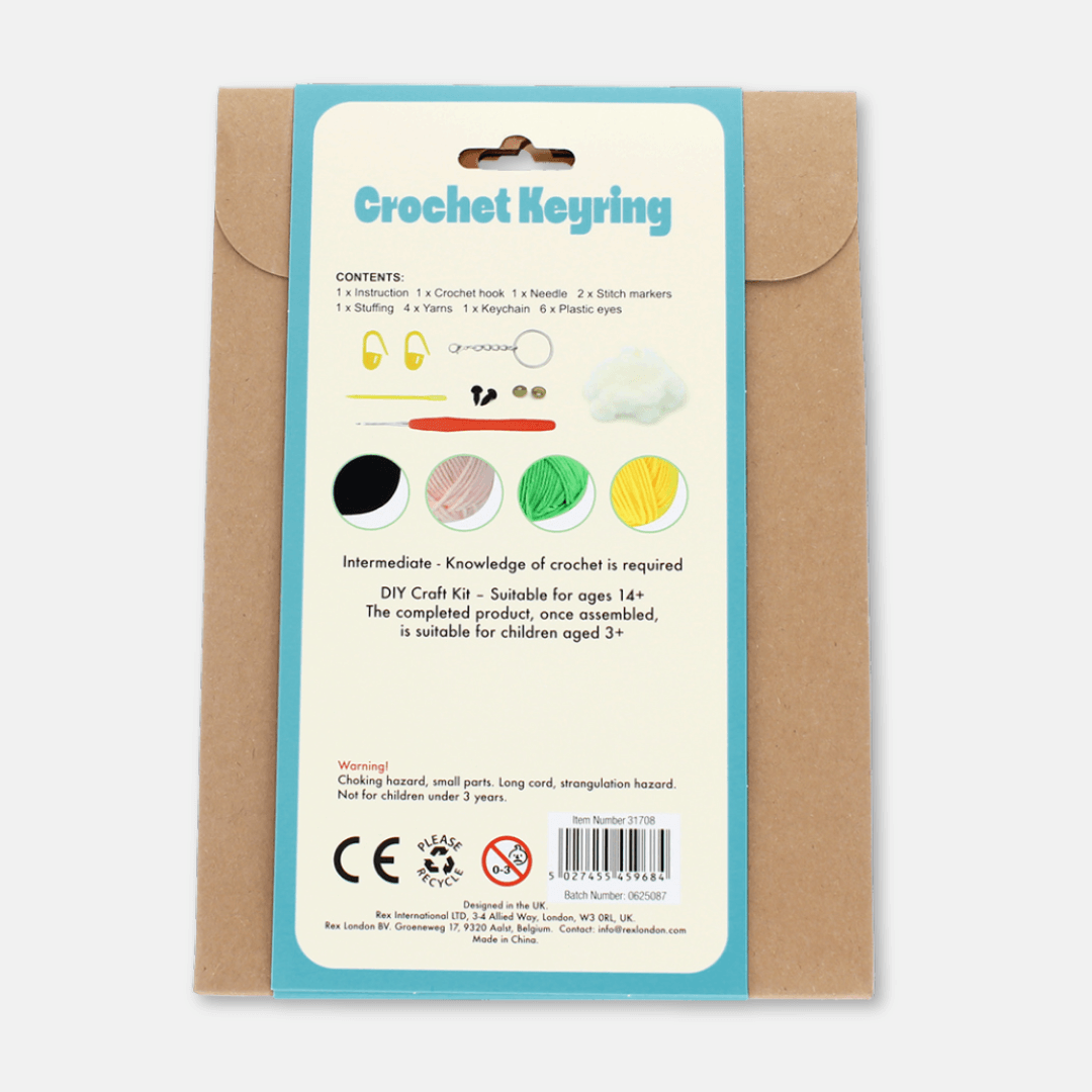 Sweetcorn Keyring Crochet Kit