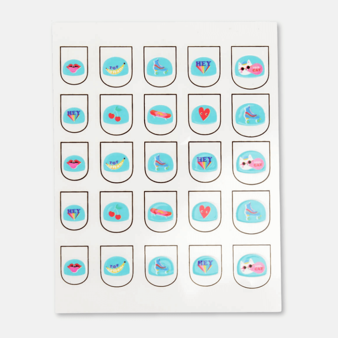 Top Banana Nail Stickers