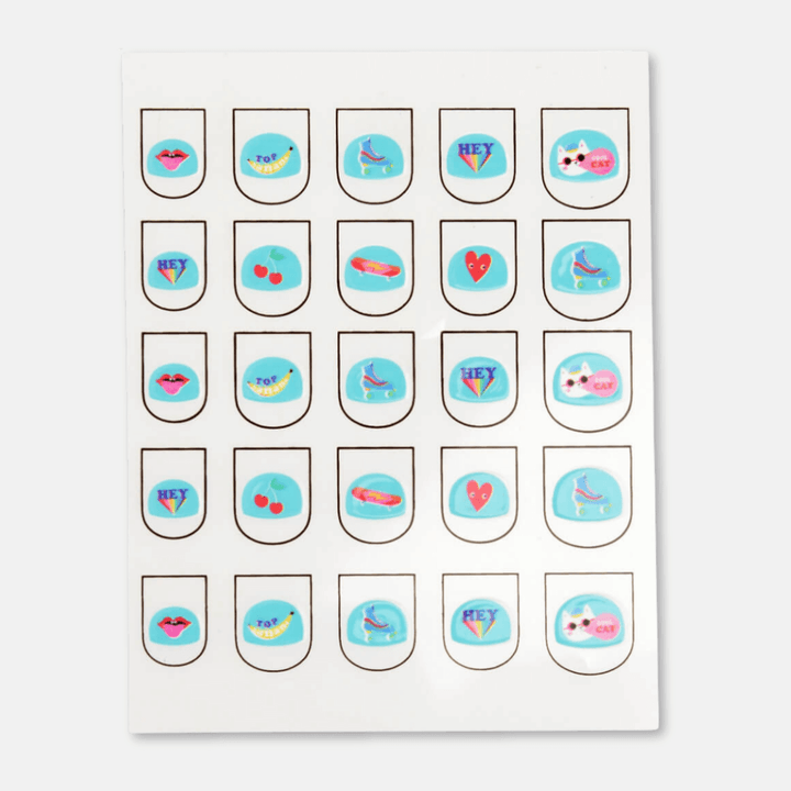 Top Banana Nail Stickers