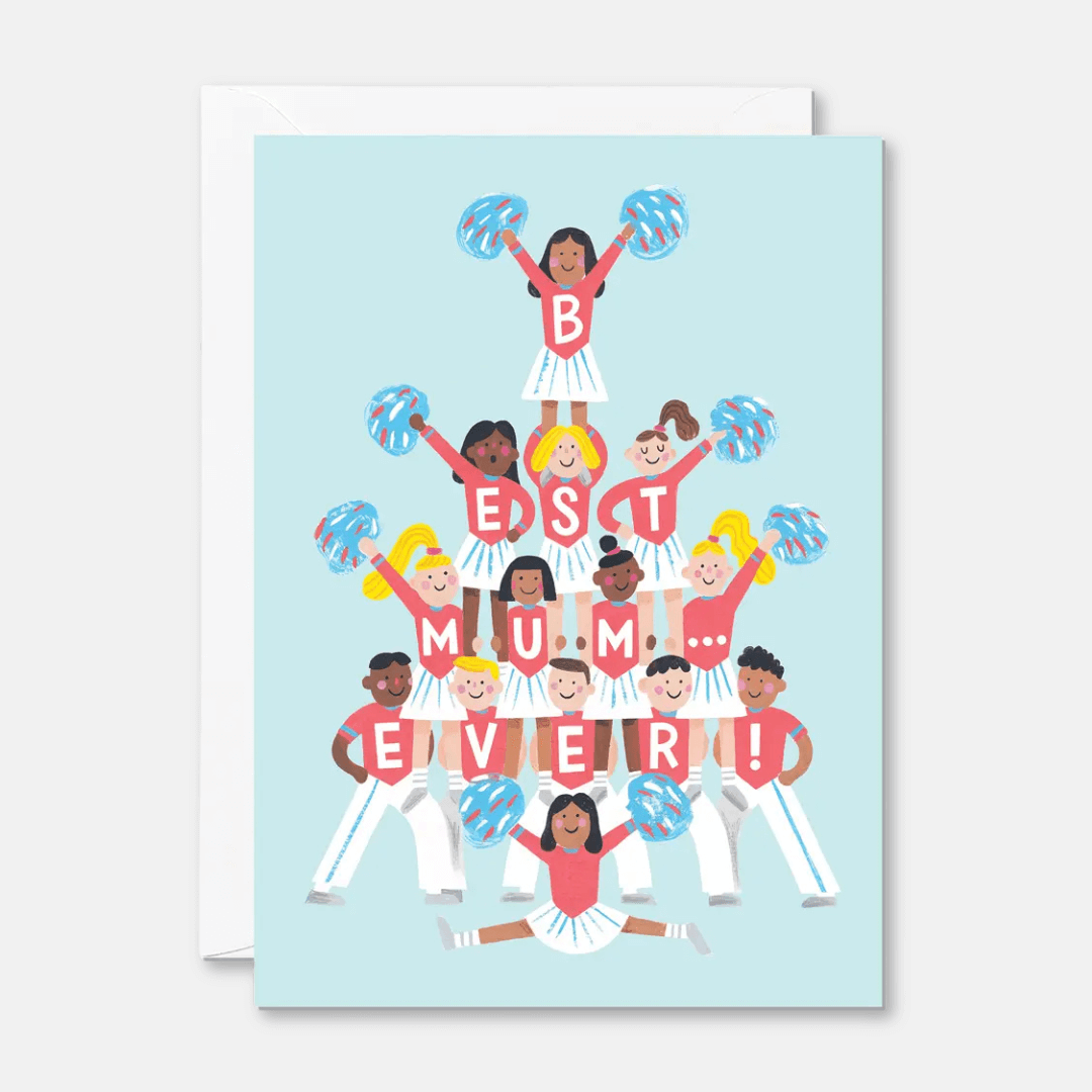 Mother's Day Cheer Squad Greetings Card