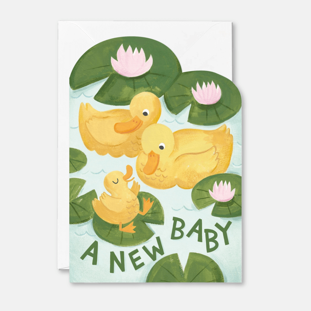 Duckling New Baby Greetings Card