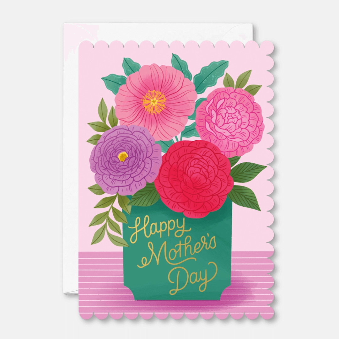 Scalloped Mother's Day Greetings Card