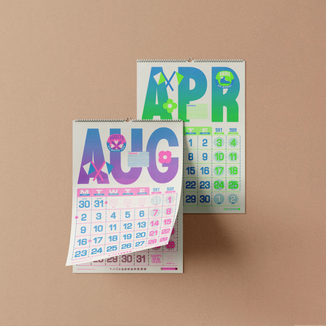 Risotto Studio 2027 Wall Calendar