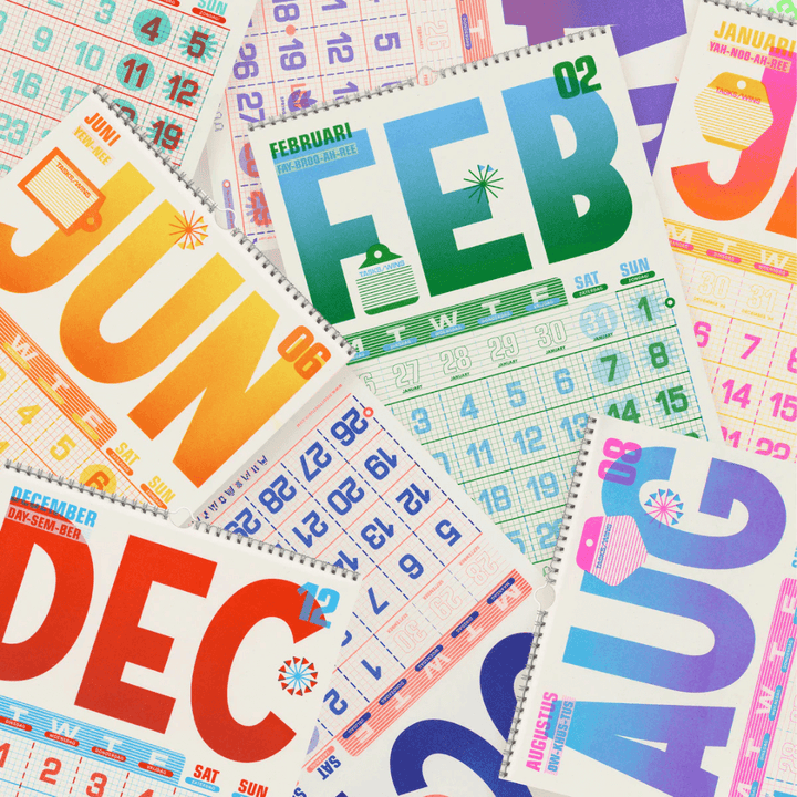 Risotto Studio 2026 Wall Calendar
