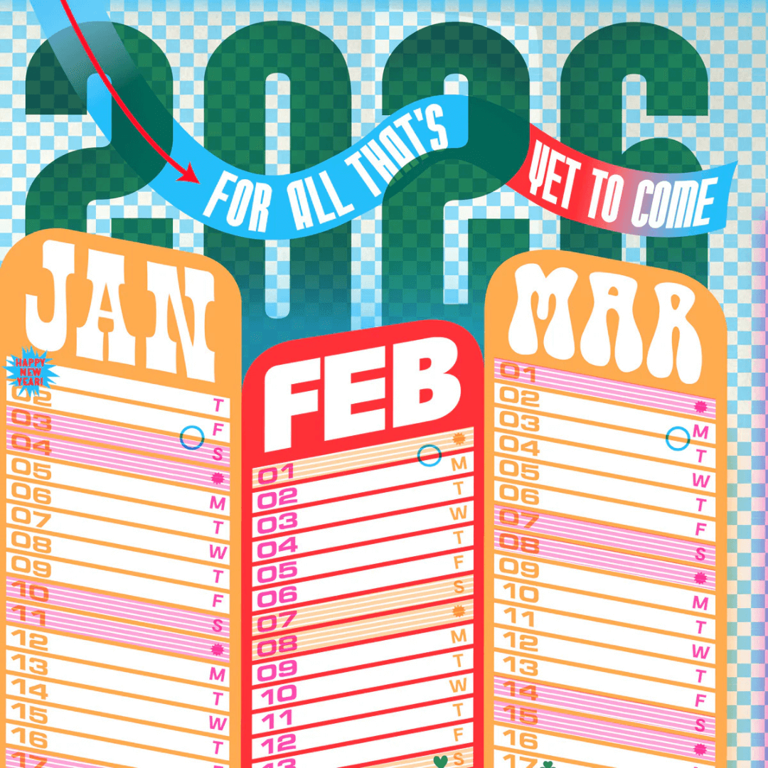 Risotto Studio XL 2026 Wall Planner