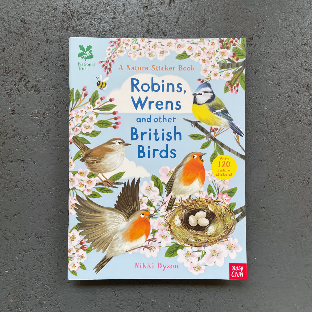 Robins, Wrens and Other British Birds Sticker Book