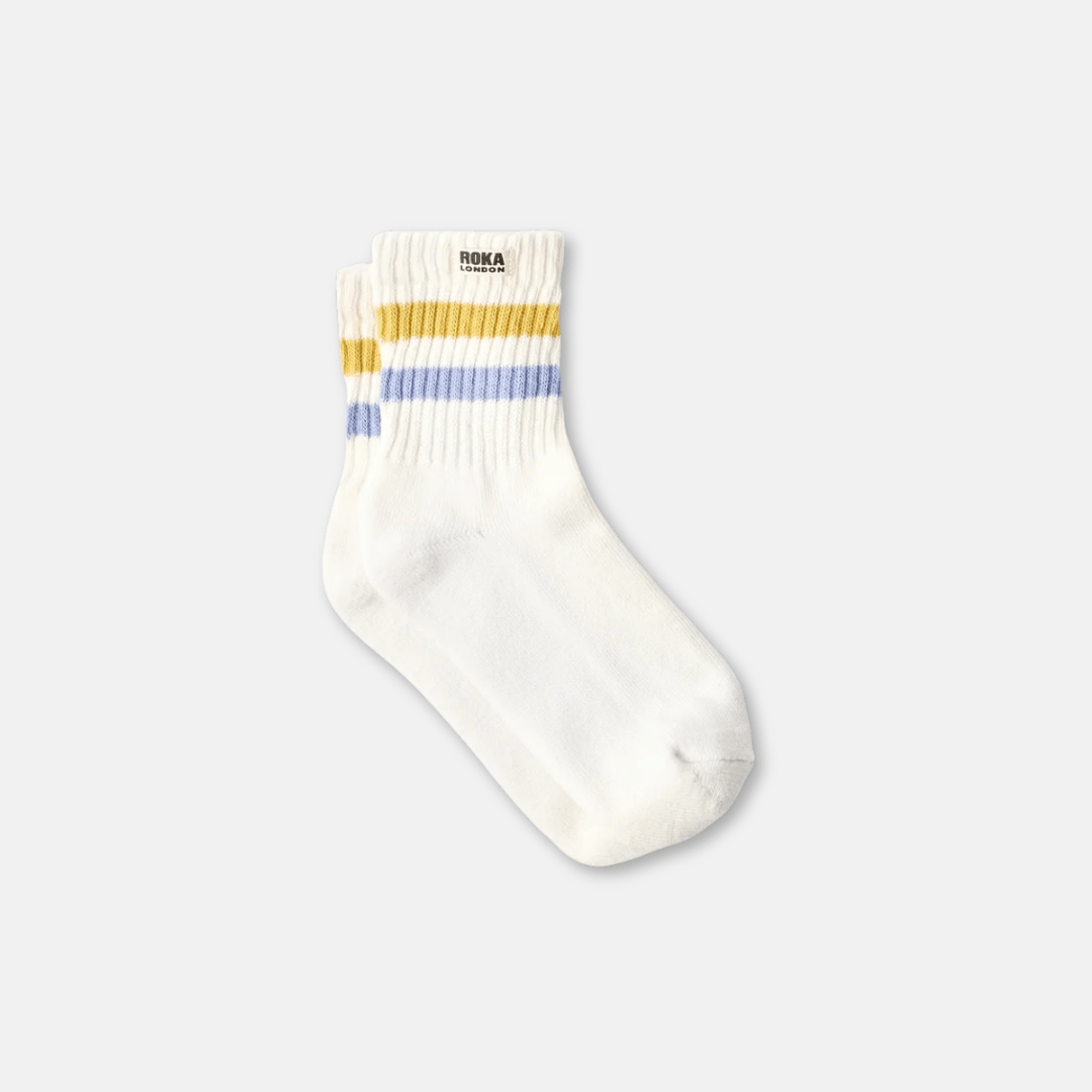 Windsor Stripe Womens Crew Socks